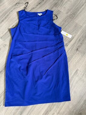 Calvin Klein Royal Blue Dress Size 18W NET